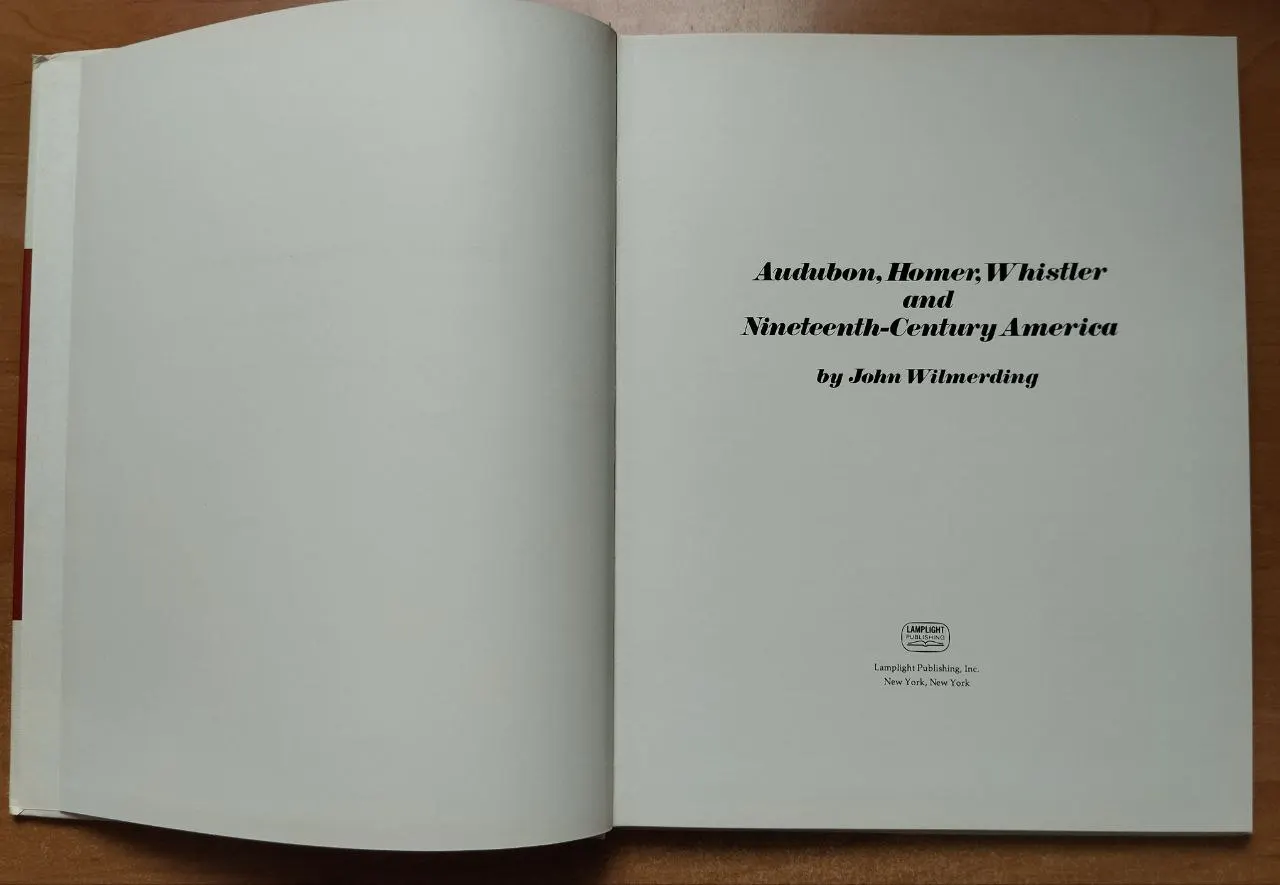 Audubon, Homer, Whistler and Nineteenth-Century America фото 2