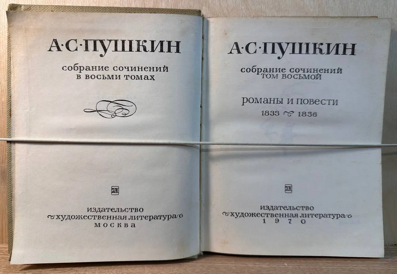 Собрание сочинений в восьми томах. Том 8. Романы и повести 1833-1836 фото 2