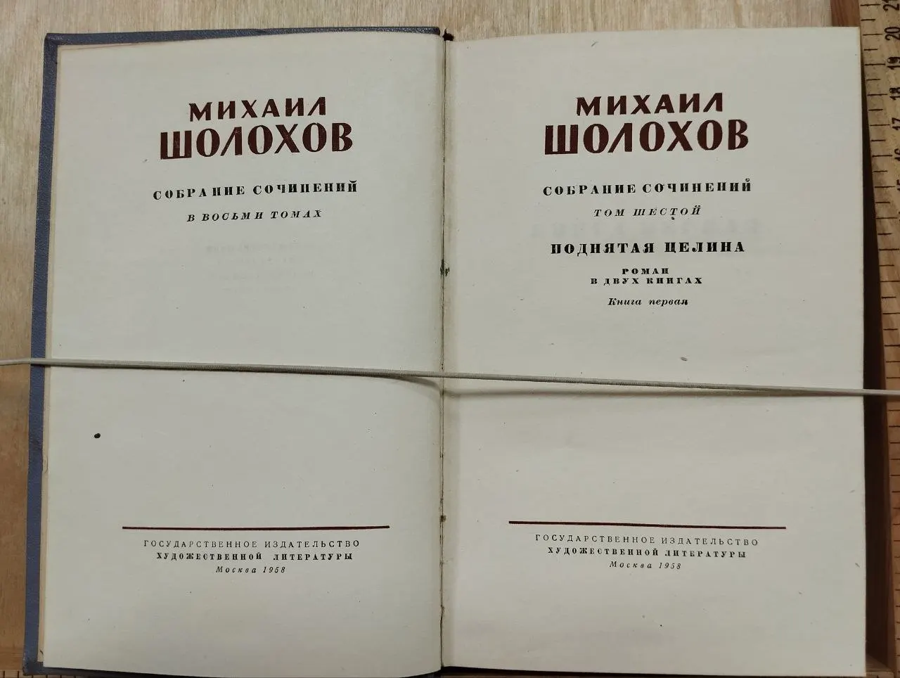 Собрание сочинений в восьми томах. Том 6. Поднятая целина фото 2