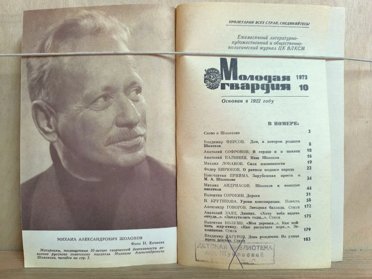 Журнал "Молодая гвардия" 1973 №10 фото 2