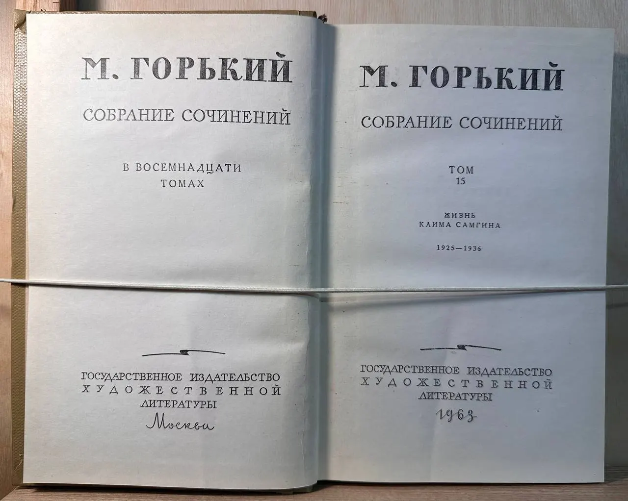 Собрание сочинений. Том 15. Жизнь Клима Самгина. 1925-1936 фото 2