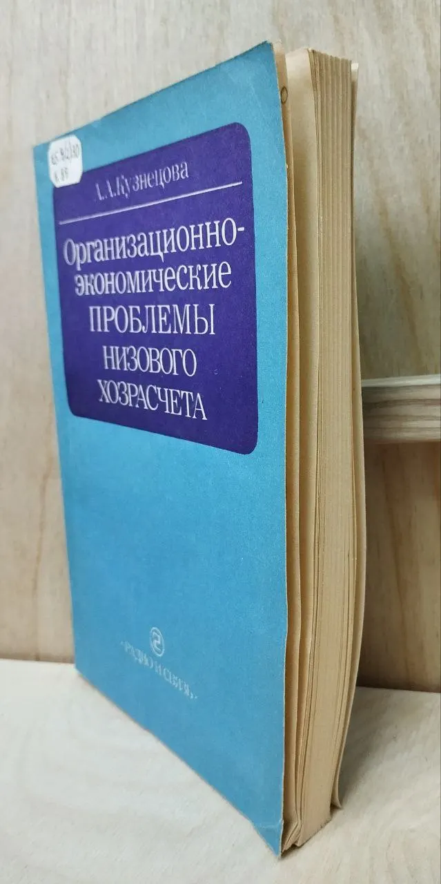Организационно-экономические проблемы низового хозрасчёта фото 6