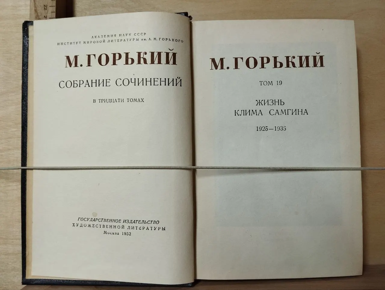 Собрание сочинений в тридцати томах. Том 19. Жизнь Клима Самгина. 1925-1935 фото 2