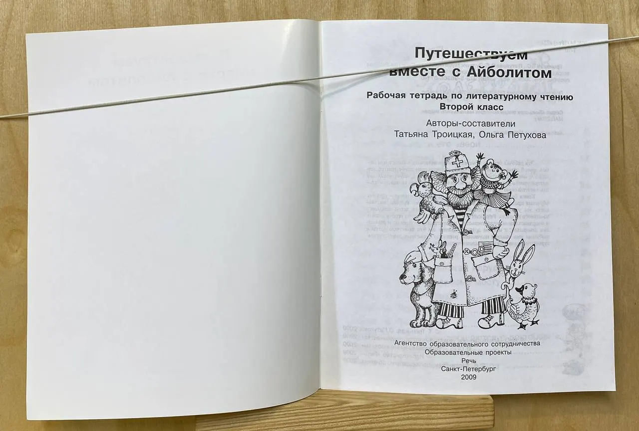 Путешествуем вместе с Айболитом. Рабочая тетрадь по литературному чтению фото 3