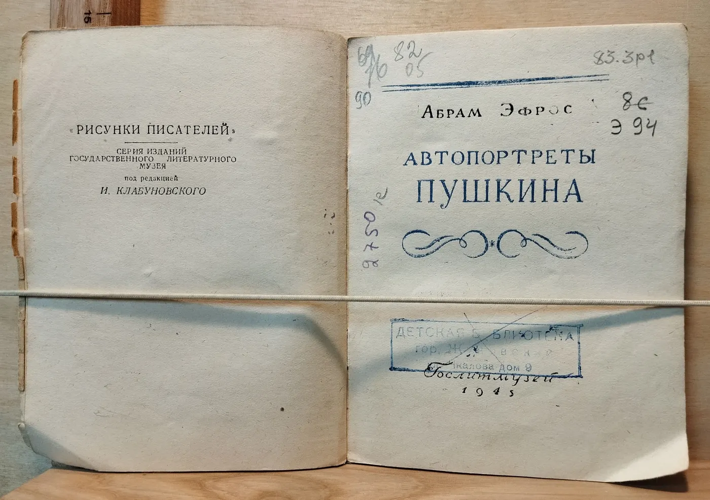 Автопортреты Пушкина: Книга Абрама Эфроса фото 2
