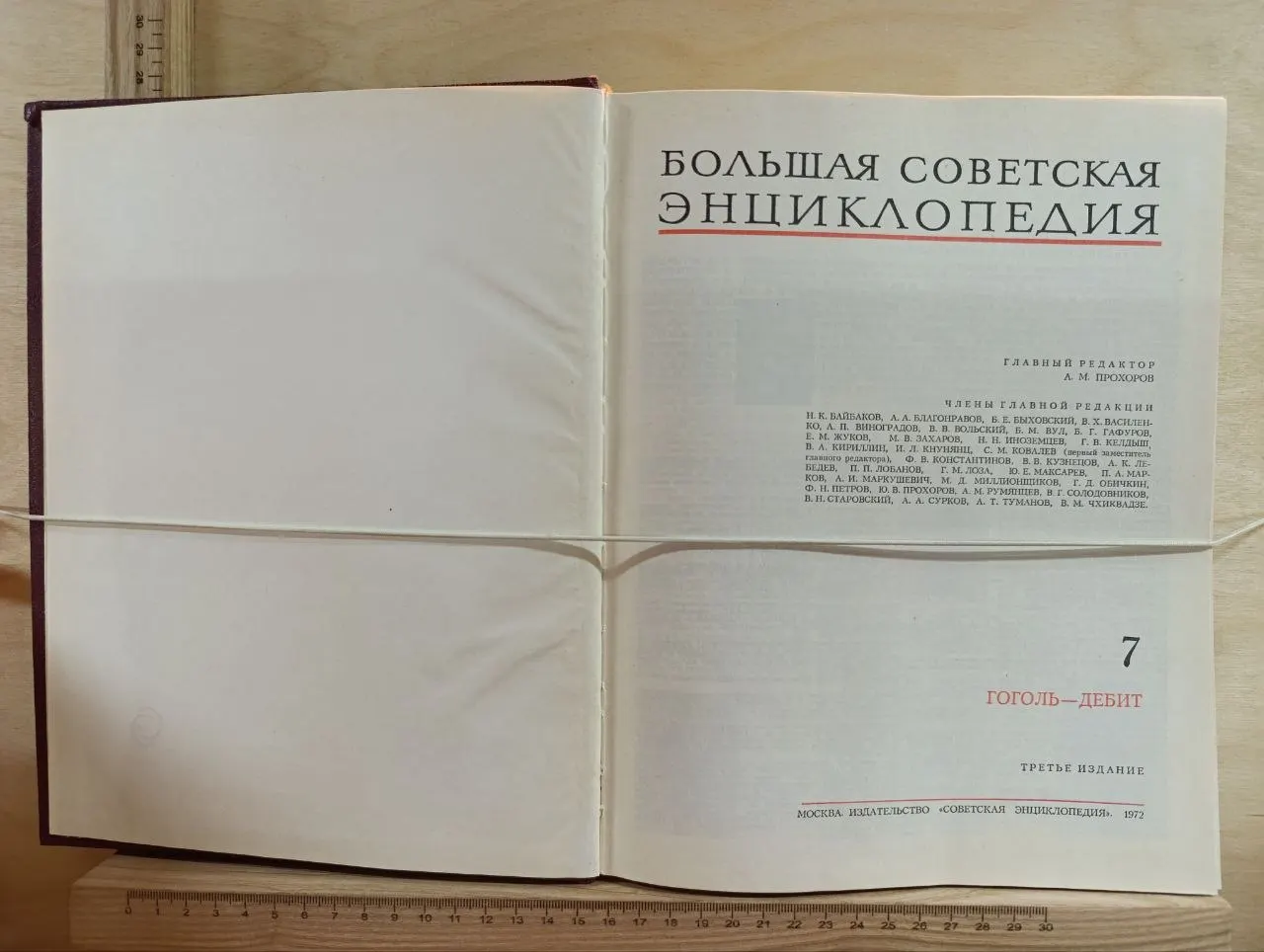 Большая советская энциклопедия. Том 7. Гоголь Дебит фото 2